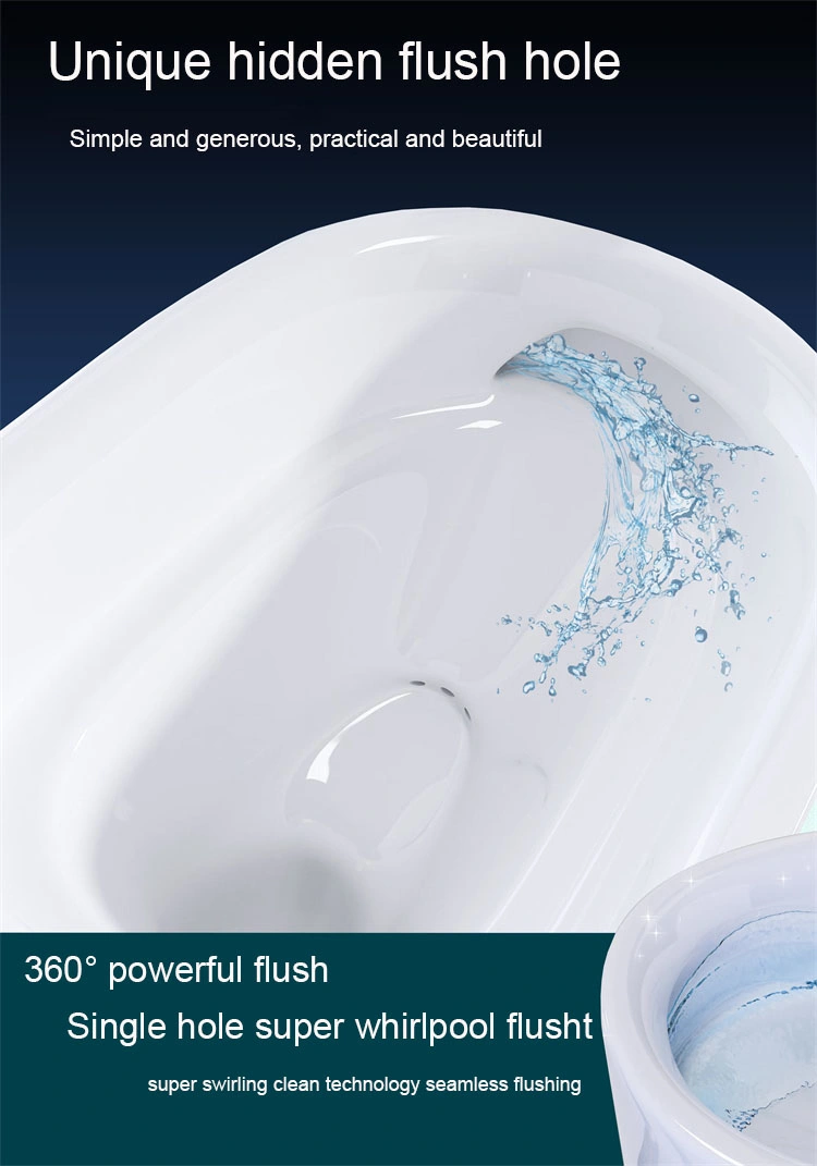 Ovs Cupc Sanitary Ware Wc Easy Clean Hotel Bathroom Ceramic One Piece Toilet P Trap