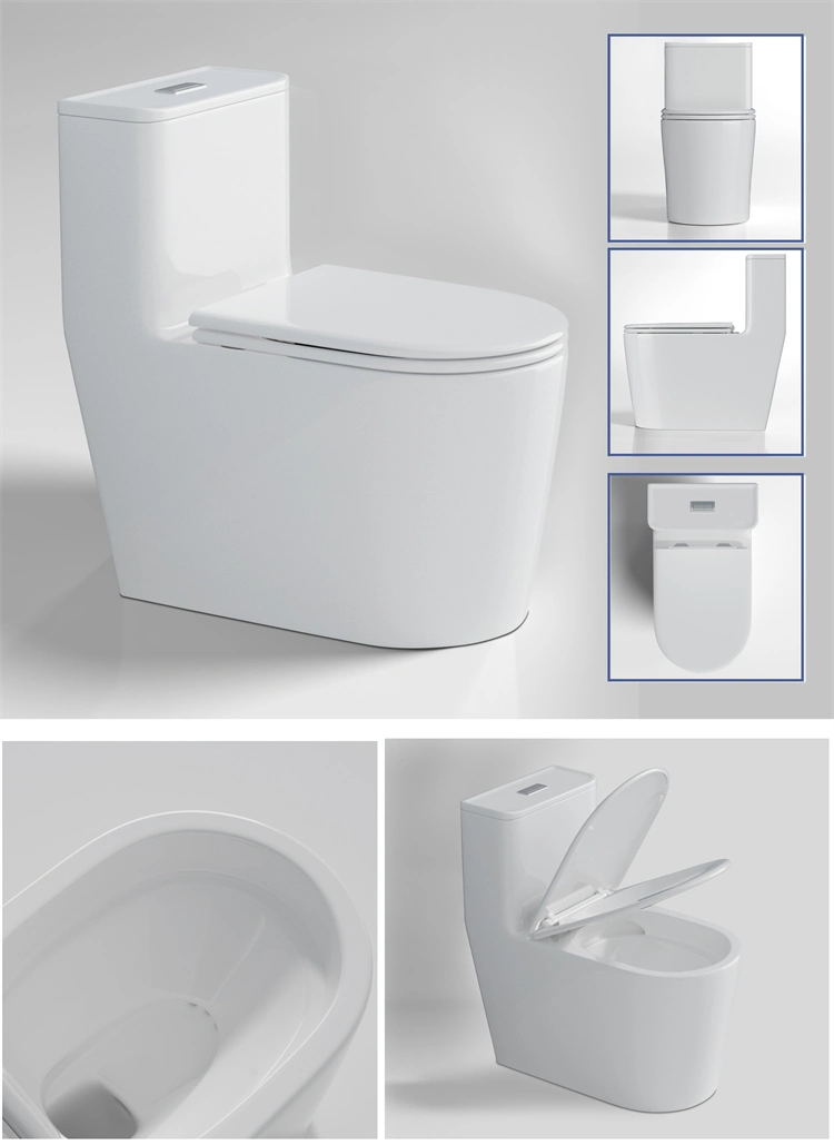 Ovs Cupc Sanitary Ware Wc Easy Clean Hotel Bathroom Ceramic One Piece Toilet P Trap