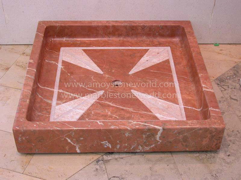 Customized Natural Granite/Marble/Artificial Stone Shower for Bathroom