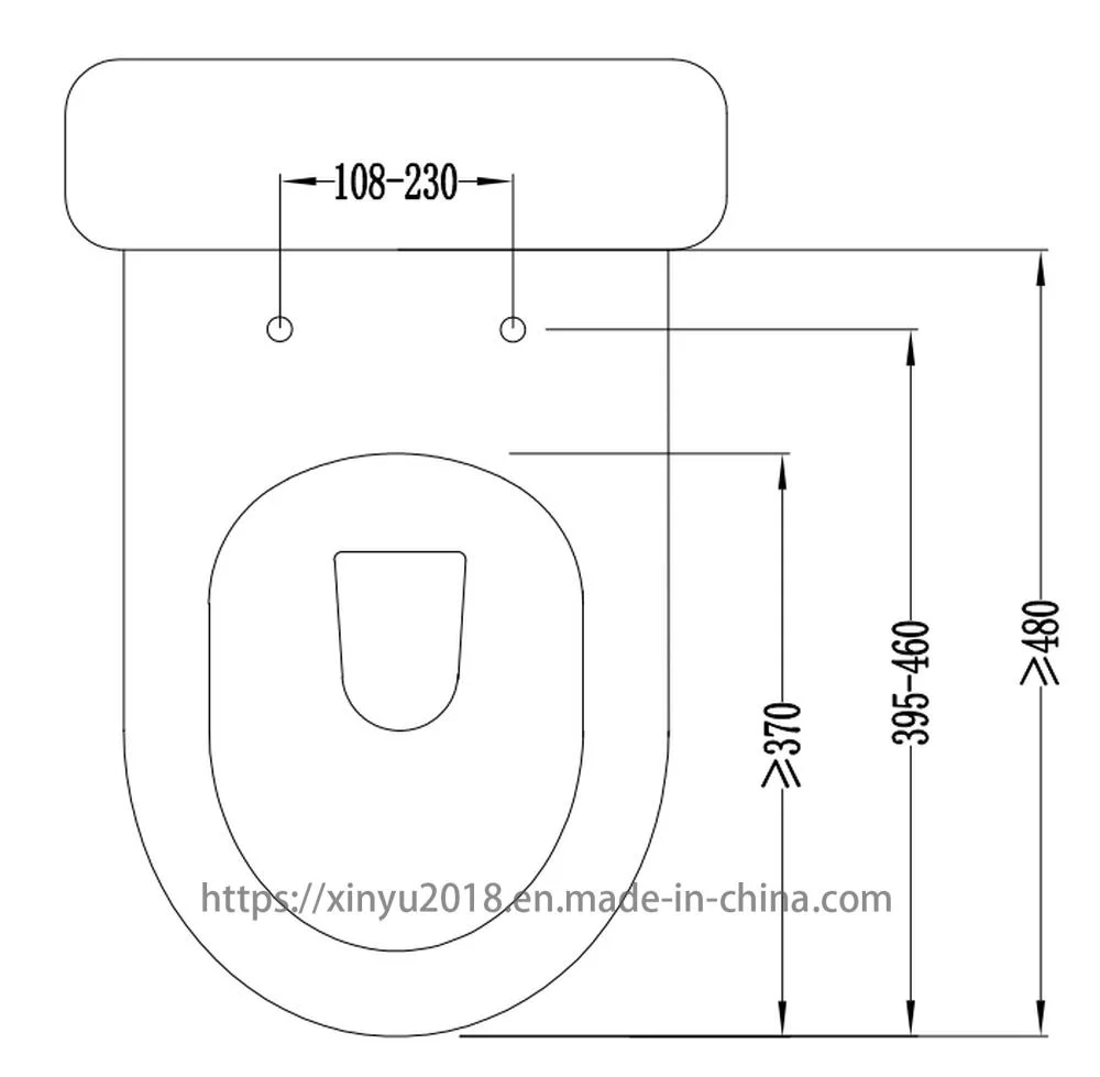 D-Shaped Women-Care Self-Cleaning Electric Heated Bidet Toilet Seat Sprayer Attachment