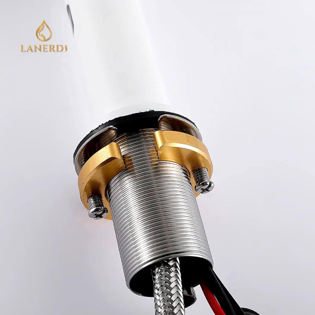 China Wholesale Torneira Watermark White Sanitary Ware Lavatory Brass Wash Smart Sensor Contactless Basin Faucet Mixer Tap Bathroom Faucet Induction Sensor Tap