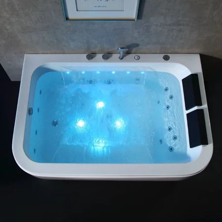 Good Material Nice Waterfall Surf Massage Colorful Whirlpool Bathtub