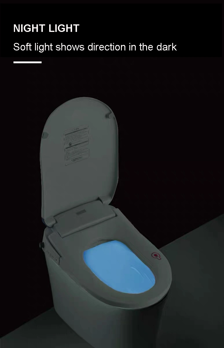 U Shape Sanitary Ware Remote Control Smart Toilet Seat