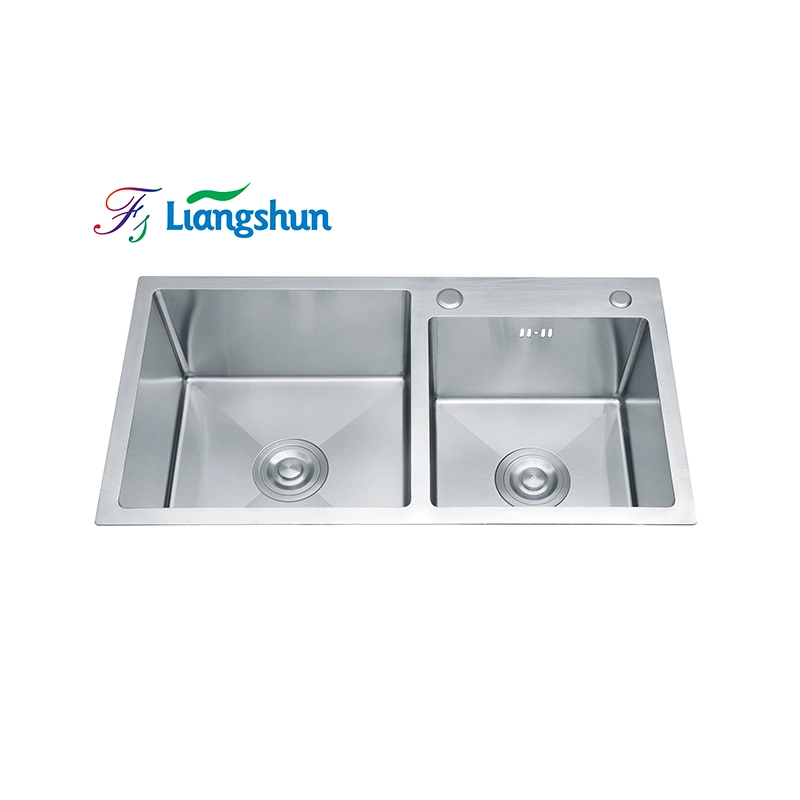 Good Kitchen Sink Brand Stainless Steel 304 Bar Sink Double Bowl Kitchen Sinks