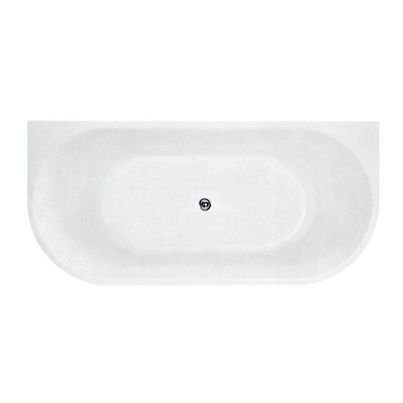 Hot Sale Modern Design Bath Tub White Free Standing Alone Soaking Acrylic Bathtubs