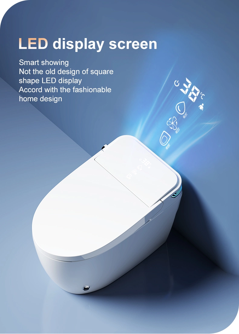 2023 Self Cleaning Sensor Smart Toilet Automatic Flush Remote Control Heated Inodoros Intelligent Toilet