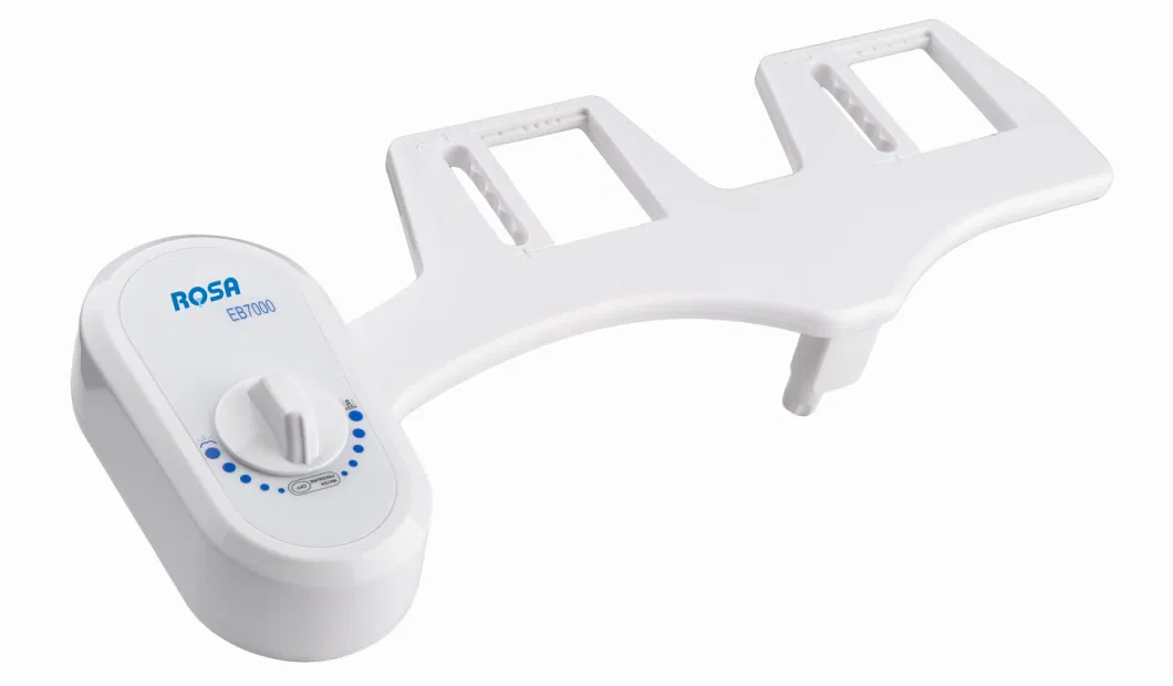 Non-Electric Bidet, Self Cleaning Dual Nozzle Toilet Seat Attachment with Independent Adjustable Water Pressure