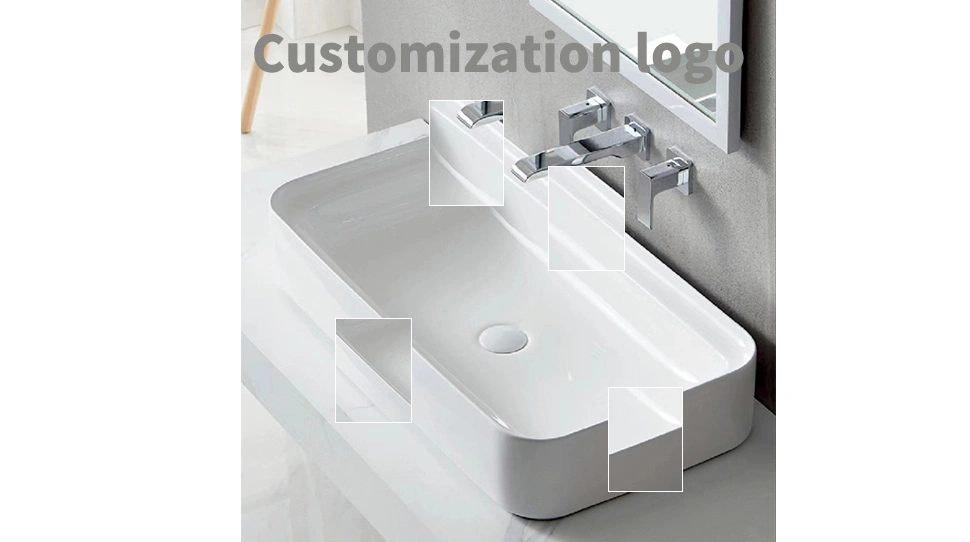 Chaozhou Countertop Artificial Ceramicart Basin Bathroom Hand Wash Basin