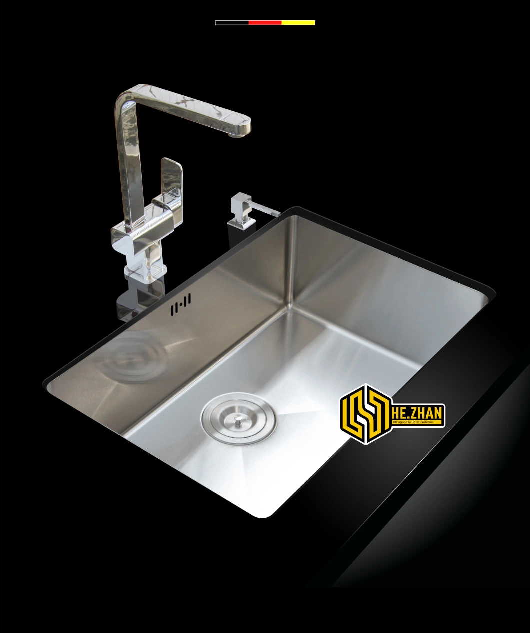 304 Stainless Steel Handmade Under Counter Sink - Multi-Specification High Quality From Manufacturer Kitchen Sink