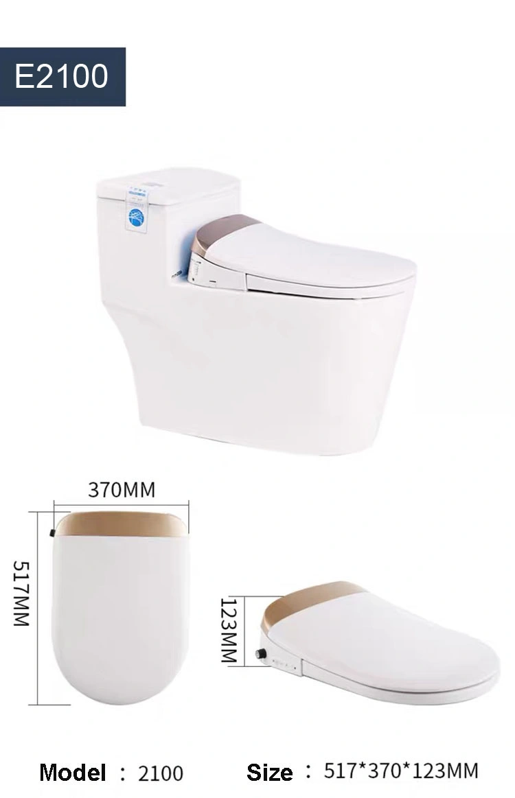 U Shape Sanitary Ware Remote Control Smart Toilet Seat