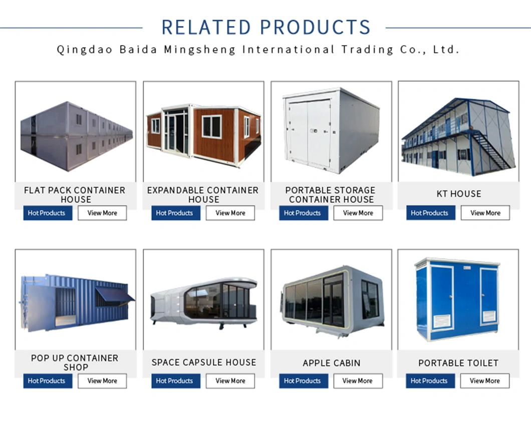Prefab Shipping Container Houses Prefabricated Portable Toilets