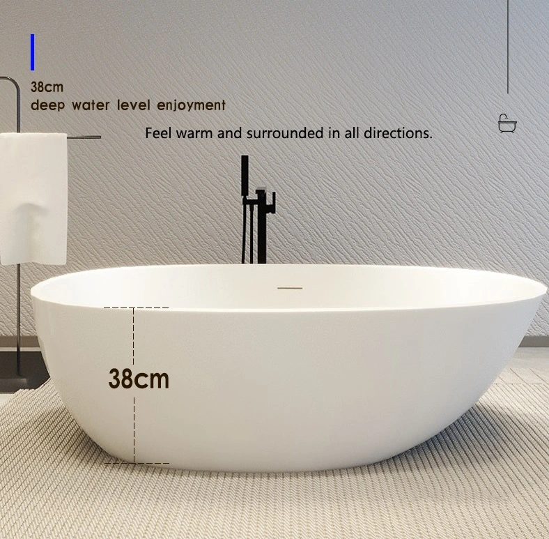 Modern Hotel Bathroom Furniture Standard Bathtub