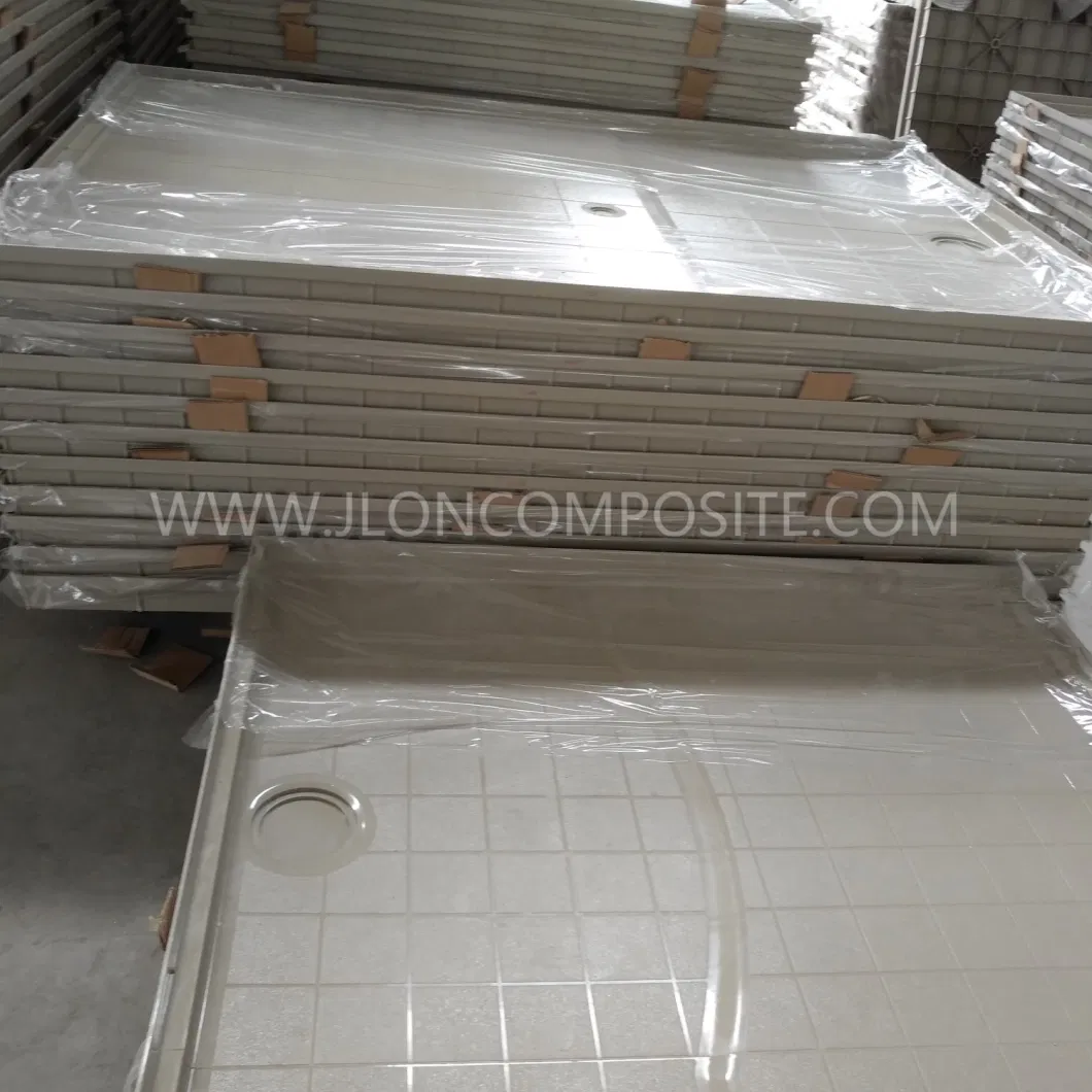 Low Profile Design Hot Cast Shower Tray