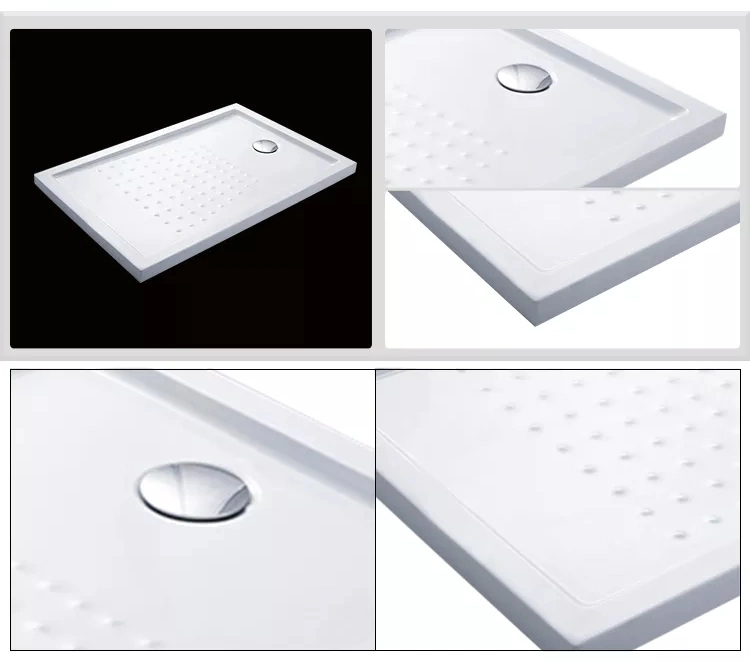High Quality Pure Acrylic Shower Tray / Shower Base with Anti Slipping