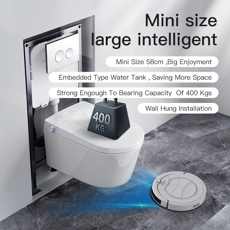 Easy Clean Wc Inodoro Water Saving Wall Hung Toilet Smart Toilet