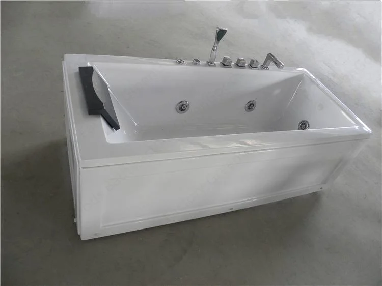 Hot Sale Hotel and Home Bathroom 2 Person Shower Bathtub Jet Massage Combo Jetted Whirlpool Tub