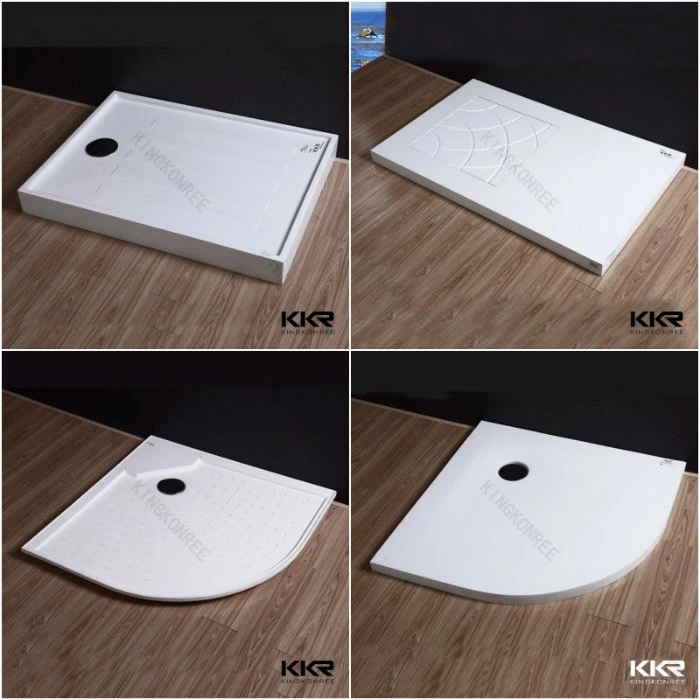Kkr High Cost Performance Solid Surface Custom Shower Trays