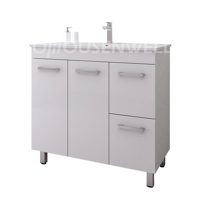 New Style Plywood Bathroom Vanity Free-Standing Bathroom Furniture Combo