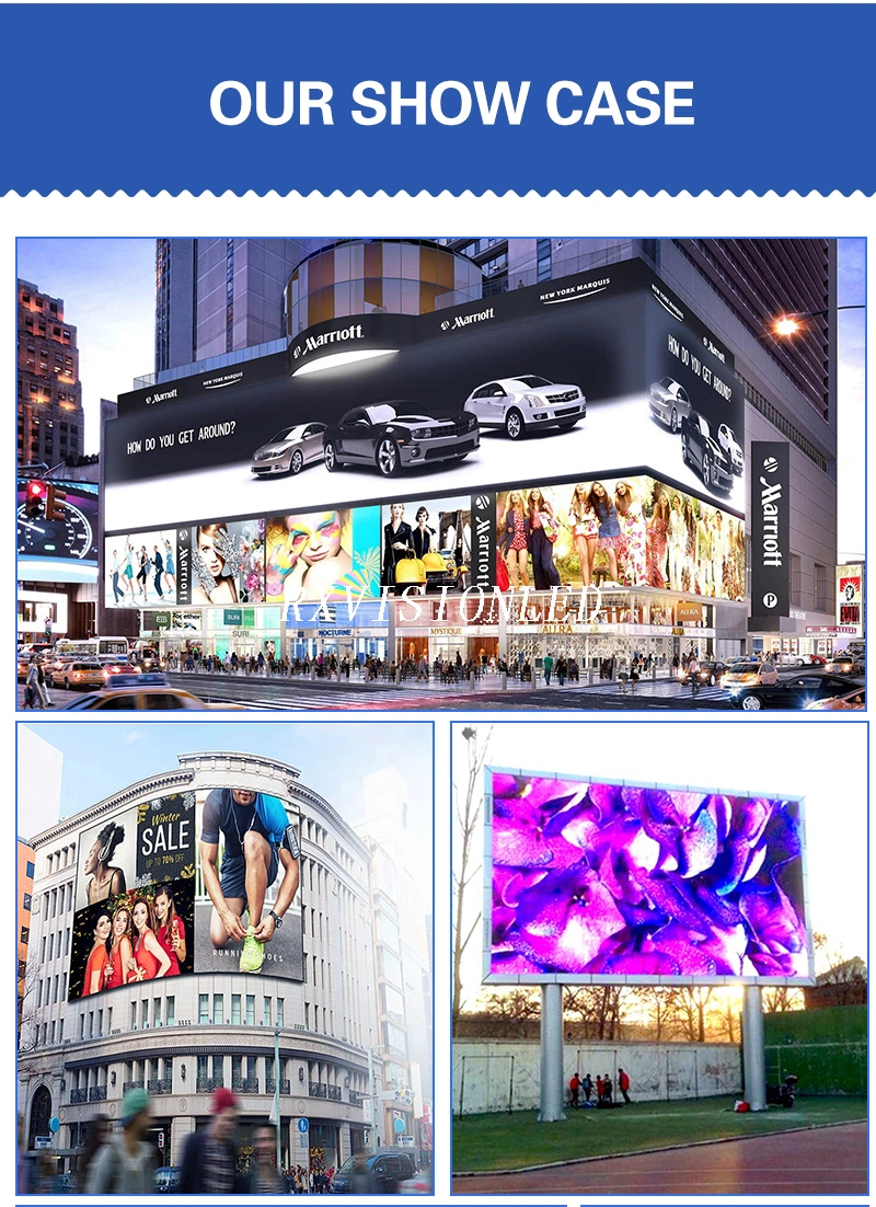 P8 P10 Outdoor LED Display Die Casting Aluminum Cabinet LED Screen LED Video Wall