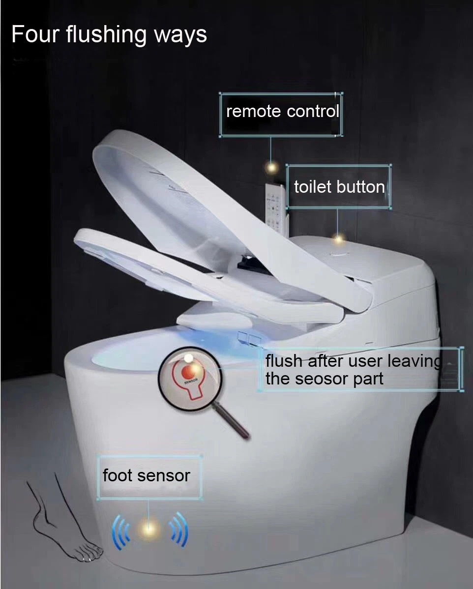 Automatic Sensor Flushing and Open Toilet Smart Electric Bidet