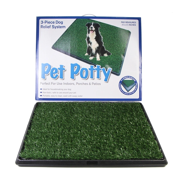 Easy Clean Pet Training Plastic Grass Toilet Mat Dog Toilet Artificial Grass