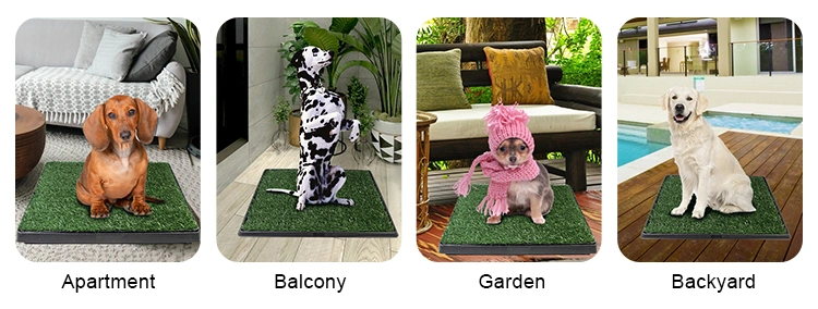 Easy Clean Pet Training Plastic Grass Toilet Mat Dog Toilet Artificial Grass