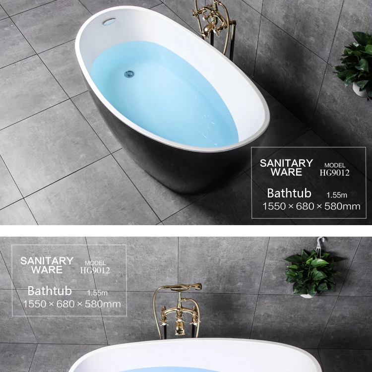 Bathroom Freestanding Acrylic Bathtub Sanitary