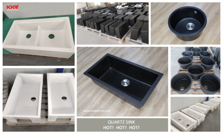 Artificial Stone Kitchen Sink Solid Surface Undermount Under Counter Basin