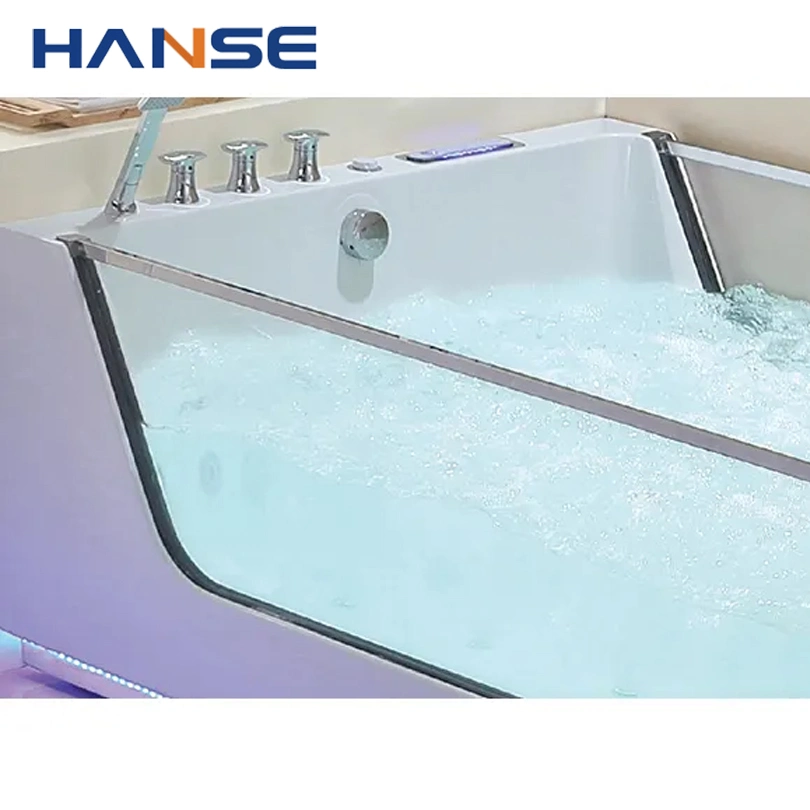 Wholesale Acrylic Freestanding Whirlpool Massage Bathtub with Jets Heater