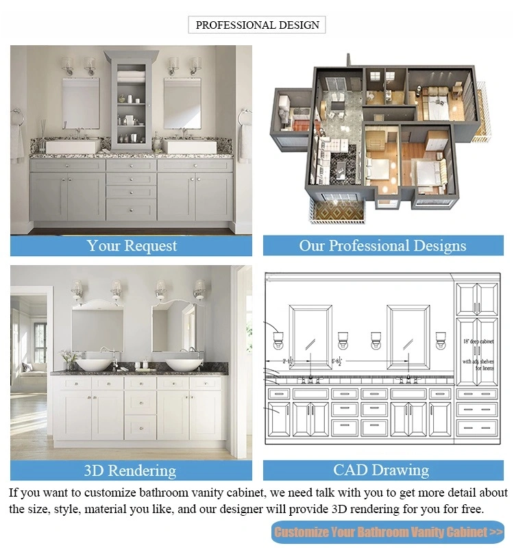 Foshan Factory Cheap Large Mirror Cabinets Design Free Standing Bathroom Wash Basin Vanity Cabinet