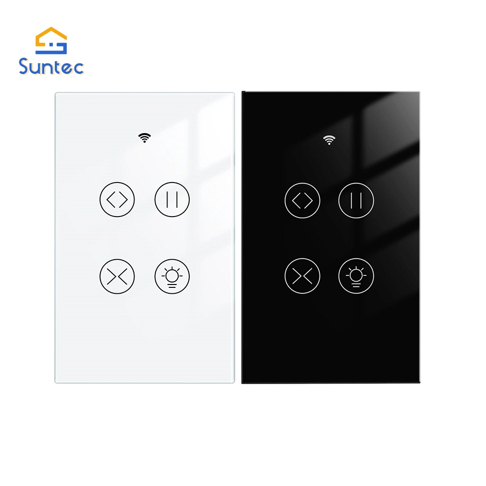 Glass Panel Curtain Light Touch Switch Backlight on/off, Us Smart House