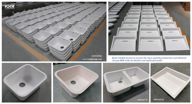 Solid Surface Undermount Resin Stone Kitchen Sink