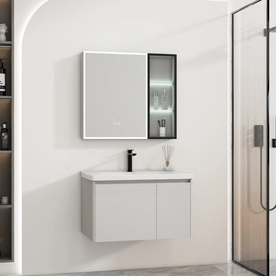 High Quality Modern Wall Mounted Cheap Cabinet Mirror Bathroom Vanity