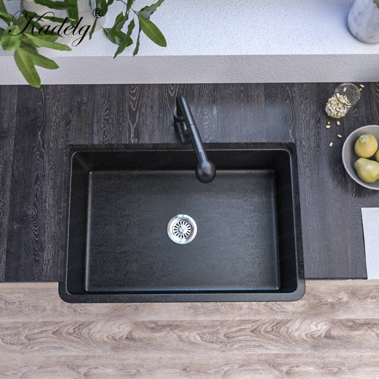 Kadelg New Stylish Nano Single Bowl Marble Sink Handmade Elkay Kitchen Sink