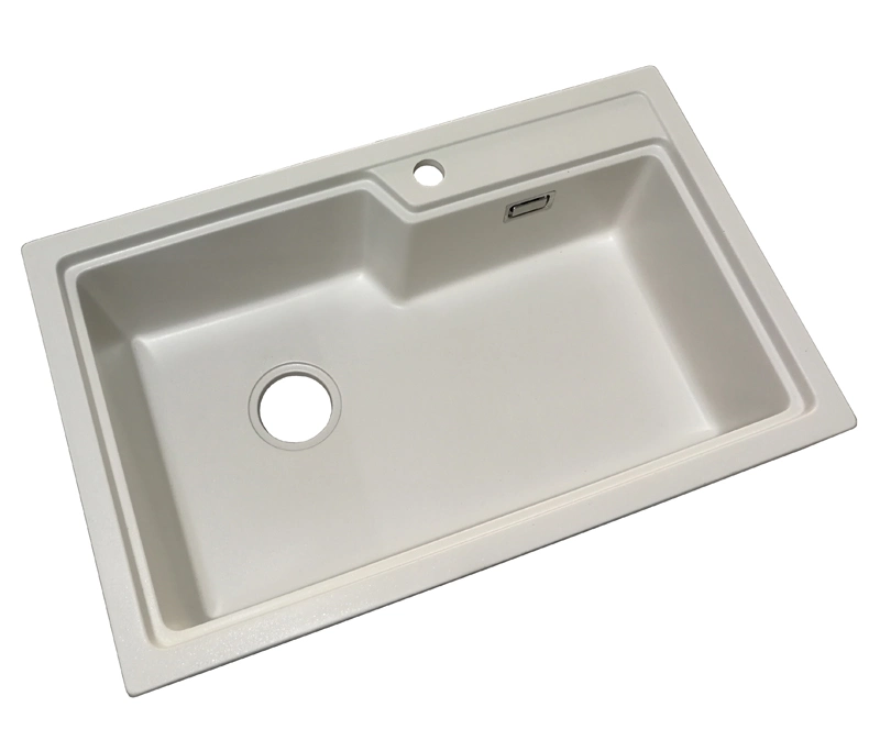 Hand Wash Basin Quartz Stone Kitchen Sink Bathroom Sink Rectangular Design Latest High-Quality Wholesale