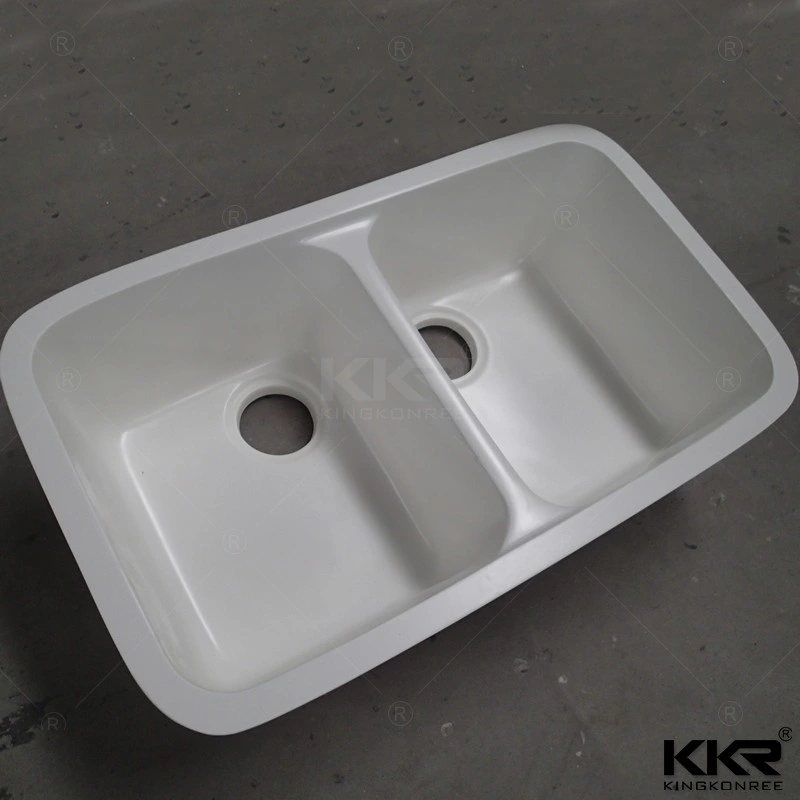 Artificial Stone Different Color Resin Stone Undermount Kitchen Sink
