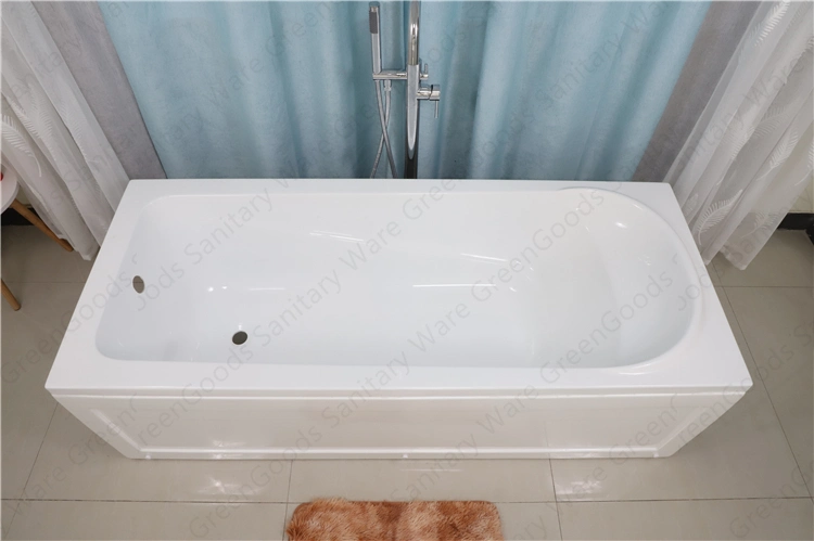 Greengoods Sanitary Ware 2 Persons Double Bath Tub with Skirt Bathtubs Suppliers
