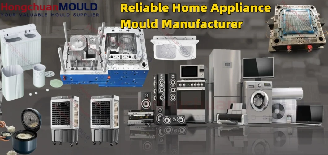 Plastic Cooler Injection Mould Home Appliance Parts Mold Design