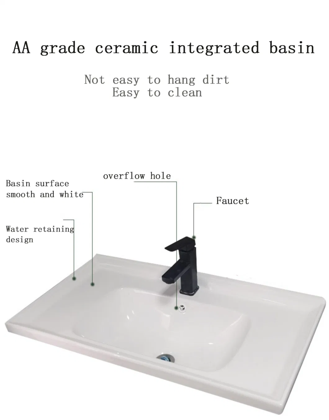 Modern Wash Basin with Mirror Bathroom Vanity Bathroom Cabinet