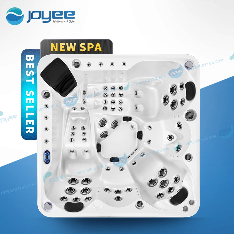 Joyee 5 Seats Acrylic Pool Balboa Hot Tub Outdoor Whirlpool SPA Bath