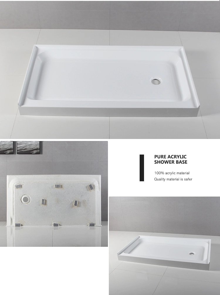 Waltmal Rectangle-Shape Bathroom Shower Trays