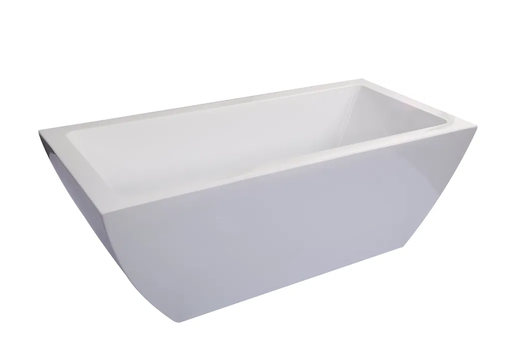 Stand Alone Acrylic Freestanding Bathtub for Bathroom Soaking Bath Tub Sanitary Ware