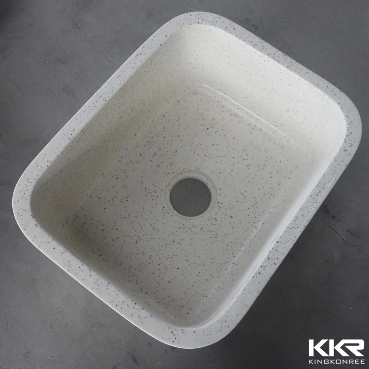 Kkr Solid Surface Resin Stone Stain Resistant Kitchen Undermount Sink