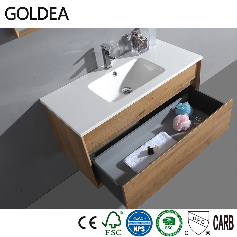 Free Standing Bathroom Vanitywood Bathroom Furniturewood Drawer Cabinetwash Basin Cabinetmirrored Furniture