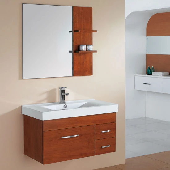 Wall Hung Low Price Bathroom Vanity Russia Markets 3133A