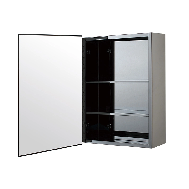 Mirror Washbasin Cabinet with Contemporary Wall Mounted Washbasin