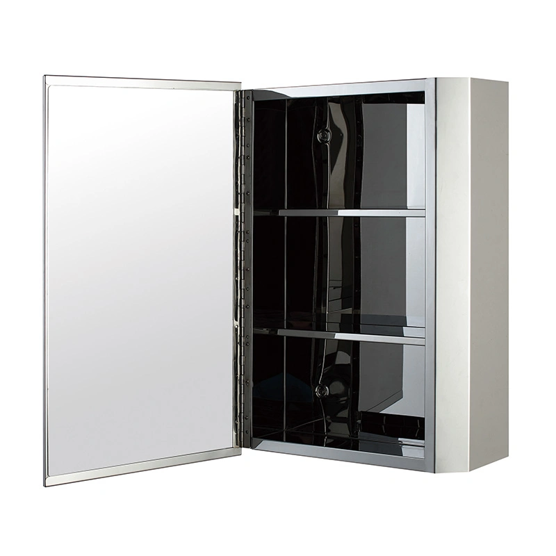 Mirror Washbasin Cabinet with Contemporary Wall Mounted Washbasin