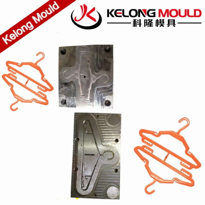 Multi Cavity Plastic Coat Hanger Mould Kelong Injection Mould Design