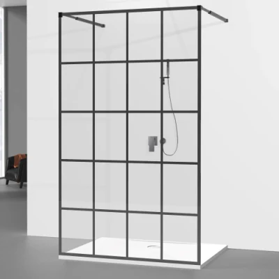  El cuarto de baño Ducha Bañera PUERTA puerta de cristal