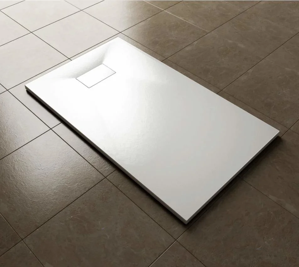 Resin Tray, Shower Base, Matt Slate Stone, SMC Tray, Stone Surface, Stone Surface Finish, SMC Shower Tray